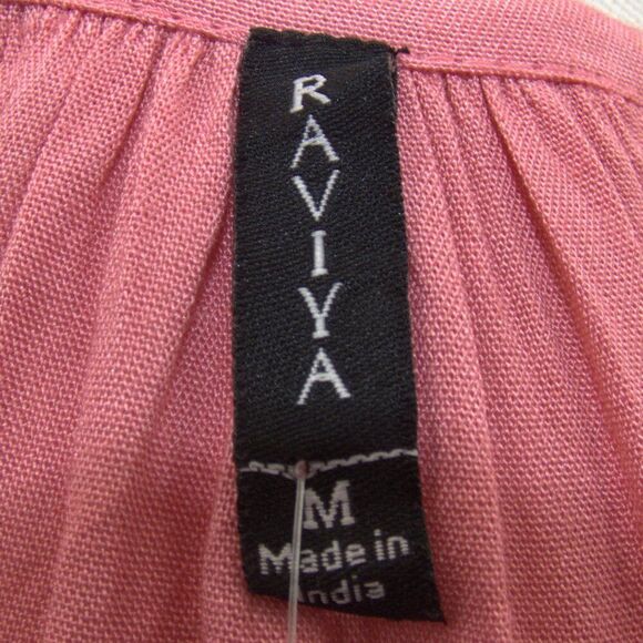 NWT Raviya Pink Boho Crochet Swimsuit Coverup Dress Size M - Picture 6 of 10